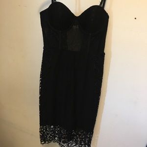 Sexy black dress